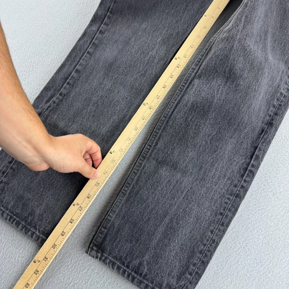 Vintage Levis Jeans Mens 29x32 (Fits 28x30) Black‎ 501 Straight 90s Made in USA